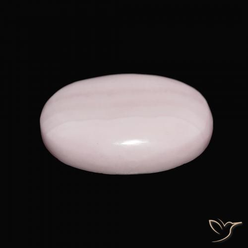 Aragonite Luz rosa Natural 11.97ct, oval, Opaco