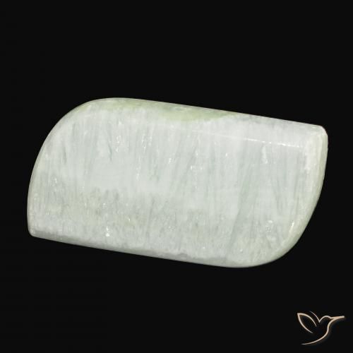 Aragonite Verde pálido Natural 46.51ct, Chique, Opaco