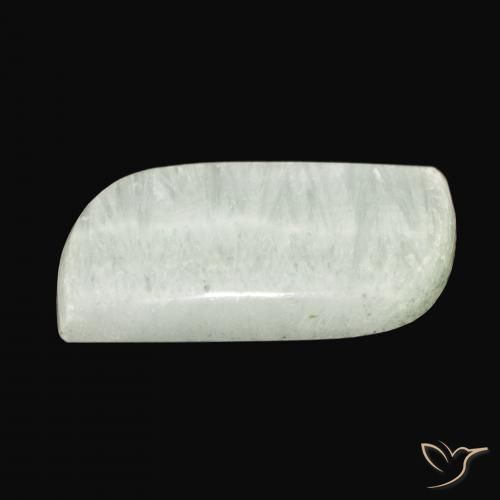 Aragonite Verde pálido Natural 46.51ct, Chique, Opaco
