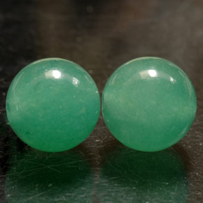 Pedras preciosas de aventurina verde natural de  ct, esfera / bola, opaco