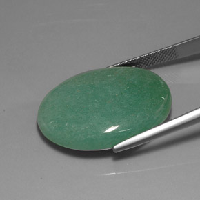 Aventurina Verde Natural 33.04ct, Corte Oval, Opaco