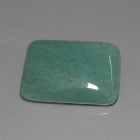 Aventurina Verde Natural 30.87ct, baguete, Opaco