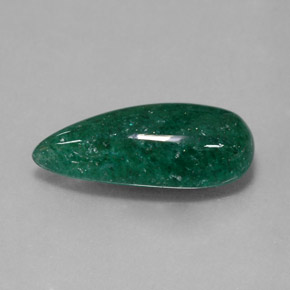 Aventurina verde natural 6,65ct, transparente, transparente/translúcido