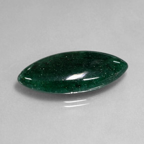 Aventurina verde natural 18,21ct, transparente, transparente/translúcido