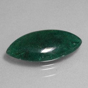 Aventurina verde natural 11,17ct, marquise, opaco