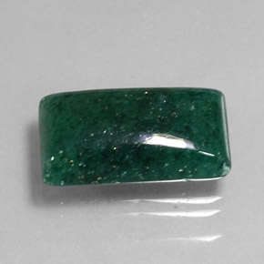Aventurina verde natural 9,45ct, transparente, transparente/translúcido