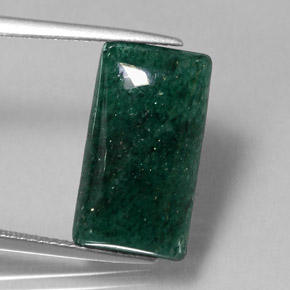 Aventurina verde natural 9,45ct, transparente, transparente/translúcido