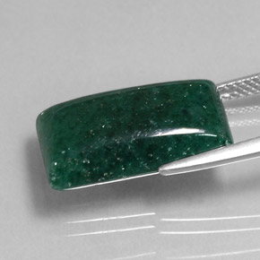Aventurina verde natural 9,45ct, transparente, transparente/translúcido