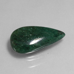 Aventurina verde natural 10,10ct, transparente, transparente/translúcido