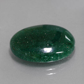 Aventurina verde natural 15,91ct, corte oval, translúcido