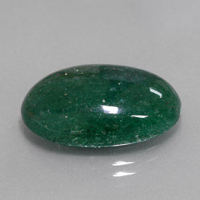 Aventurina verde natural 14,64ct, corte oval, translúcido