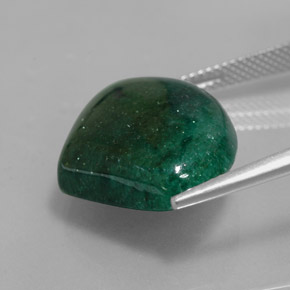 Aventurina Verde Natural 17.31ct, Forma extravagante, Translúcido