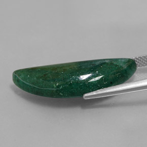 Aventurina verde natural 12,23ct, forma extravagante, translúcido