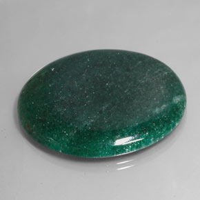 Aventurina verde natural 93,74ct, corte redondo, translúcido