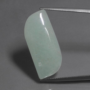 Aventurina verde natural 13,75ct, forma extravagante, translúcido