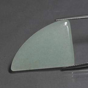 Aventurina verde natural 14,91ct, forma extravagante, translúcido