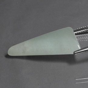 Aventurina Verde claro Natural 20.84ct, Trilhão, Translúcido