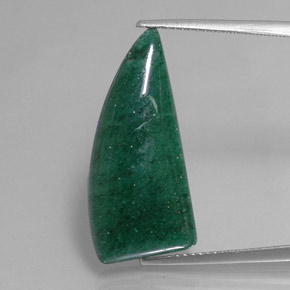 Aventurina Verde Natural 11.66ct, Forma extravagante, Translúcido