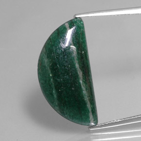 Aventurina verde natural 12,99ct, forma extravagante, translúcido