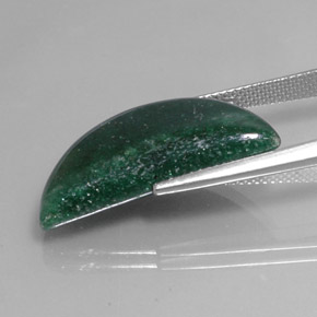 Aventurina verde natural 12,99ct, forma extravagante, translúcido
