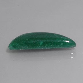 Aventurina verde natural 6,85ct, forma extravagante, translúcido
