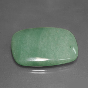 Aventurina Verde Natural 125.05ct, Almofada cortada, Opaco