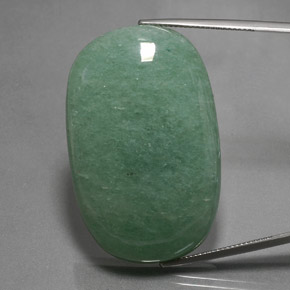 Aventurina Verde Natural 85.64ct, Corte Oval, Opaco