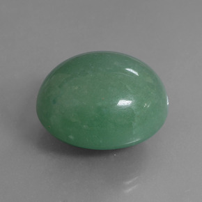 Aventurina verde natural 47,19ct, corte oval, translúcido