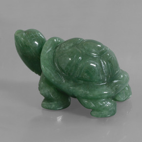 Aventurina verde natural 484,53ct, forma extravagante, opaco