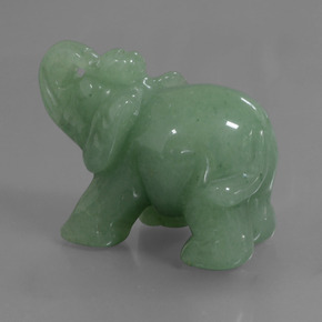 Aventurina Verde Natural 247.87ct, Forma extravagante, Opaco