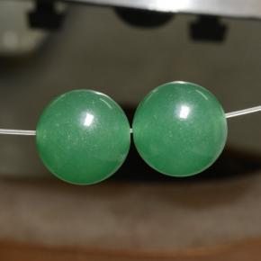 Pedras preciosas de Aventurina Verde natural de 23.27 ct, Esfera / Bola, Translúcido