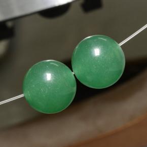 Pedras preciosas de Aventurina Verde natural de 23.27 ct, Esfera / Bola, Translúcido