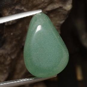 Aventurina verde natural 19,21ct, forma extravagante, translúcido