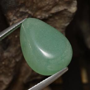 Aventurina verde natural 19,21ct, forma extravagante, translúcido