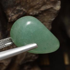 Aventurina verde natural 19,21ct, forma extravagante, translúcido