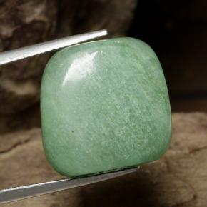 Aventurina verde natural 32,56ct, forma extravagante, translúcido