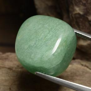 Aventurina verde natural 32,56ct, forma extravagante, translúcido