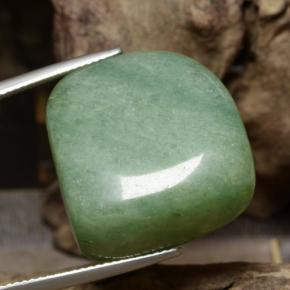 Aventurina verde natural 40,34ct, forma extravagante, translúcido