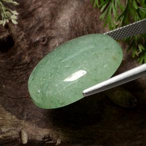 Aventurina verde natural 29,29ct, corte oval, translúcido