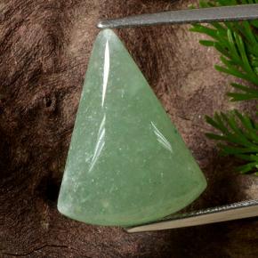 Aventurina Verde Natural 12.64ct, Trilhão, Translúcido