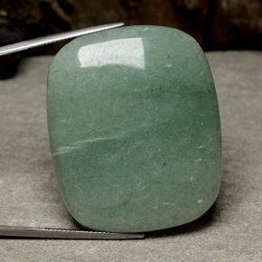 Aventurina verde natural 99,99ct, almofada cortada, translúcido