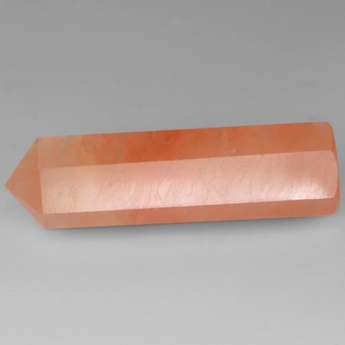 Aventurina laranja natural 25,00ct, forma extravagante, translúcido