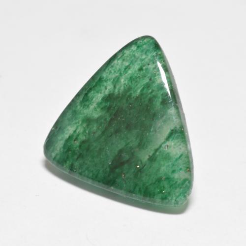 Aventurina verde natural 7,16ct, trillion, translúcido