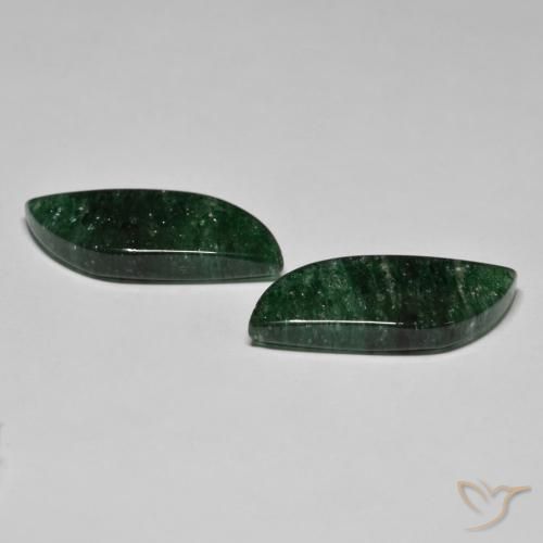 Pedras preciosas de Aventurina Verde floresta natural de 23.52 ct, Chique, Translúcido