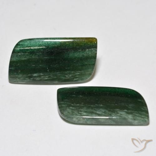 Pedras preciosas de Aventurina Verde claro natural de 18.31 ct, Chique, Translúcido