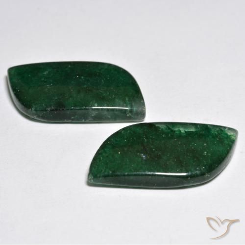 Pedras preciosas de Aventurina Verde claro natural de 16.92 ct, Chique, Translúcido