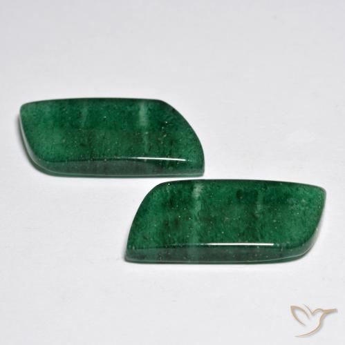 Pedras preciosas de Aventurina Verde claro natural de 16.47 ct, Chique, Translúcido