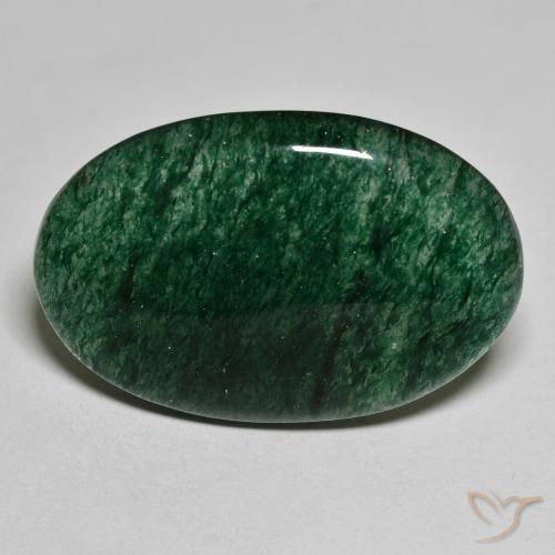 29.26ct Natural Verde Aventurina, oval, Translúcido