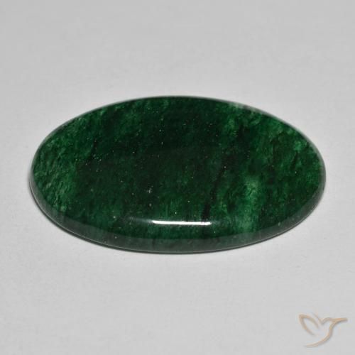 Aventurina Verde Natural 29.26ct, oval, Translúcido