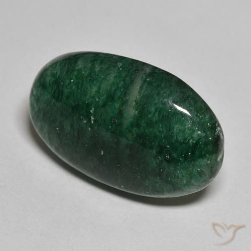 Aventurina Verde Natural 14.46ct, oval, Translúcido